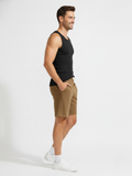Men’s Classic Waffle Knit Comfort Shorts – Pack of 2 (Grey & Brown)
