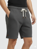 Men’s Classic Waffle Knit Comfort Shorts – Pack of 2 (Grey & Brown)